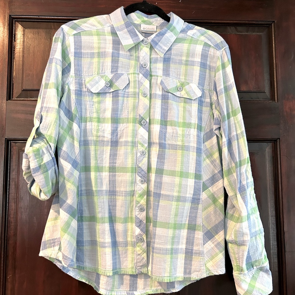 Columbia plaid shirt